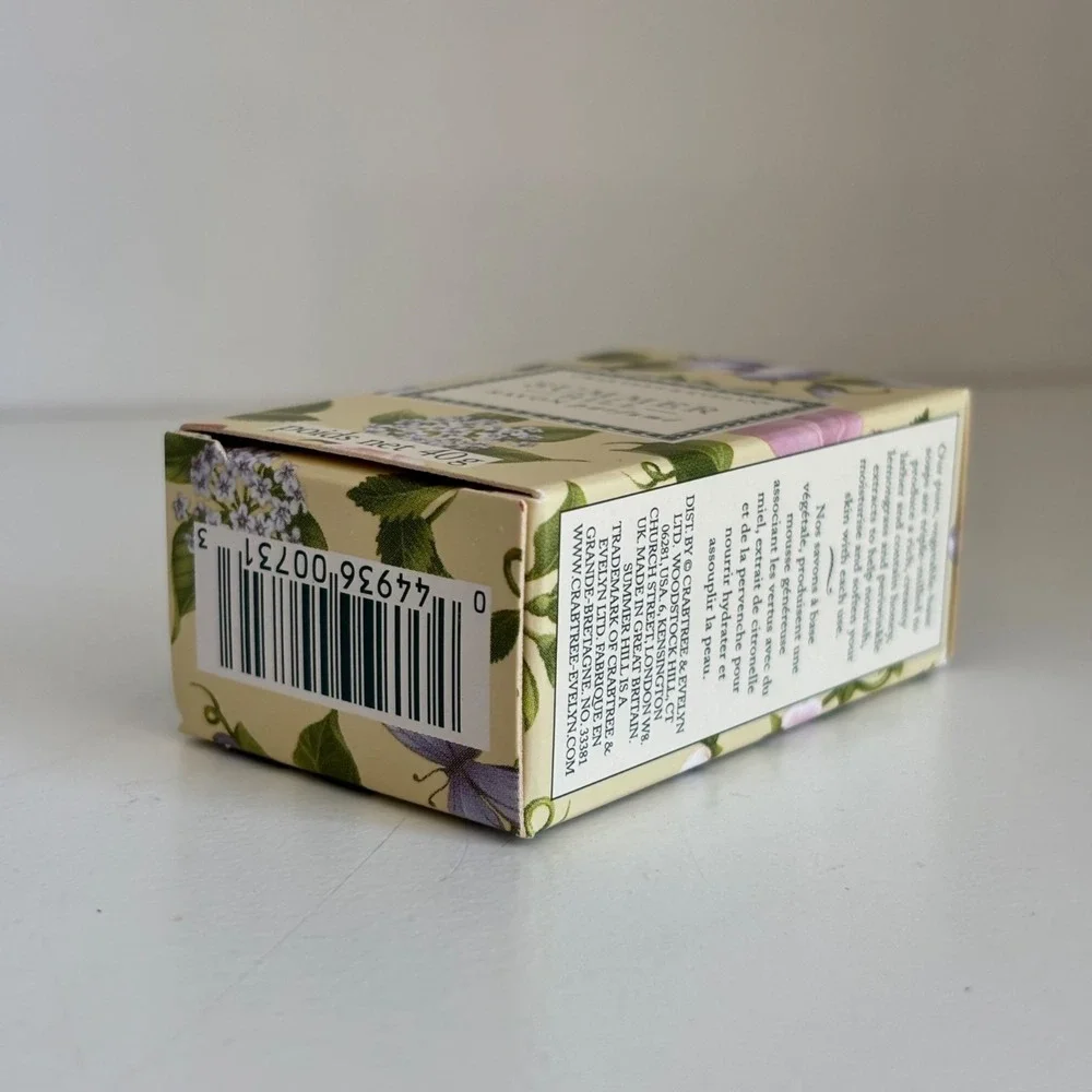 Crabtree & Evelyn Summer Hill Soap ORIGINAL 1.4 Oz Set of 2‎ Travel Size New